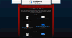 Desktop Screenshot of flipbook.tv