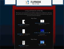 Tablet Screenshot of flipbook.tv